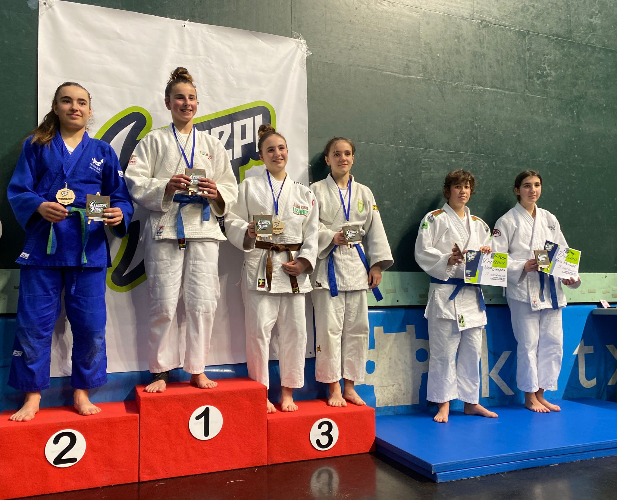 4 BRONCES y un 5º Puesto en el Torneo de Judo infantil de Legazpi. 16-03-24. FOTOS.